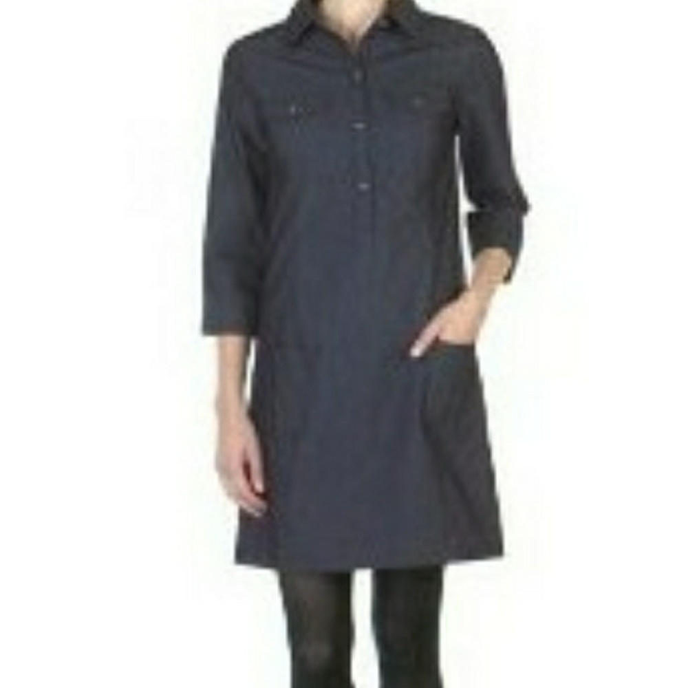 Isaac Mizrahi denim dress